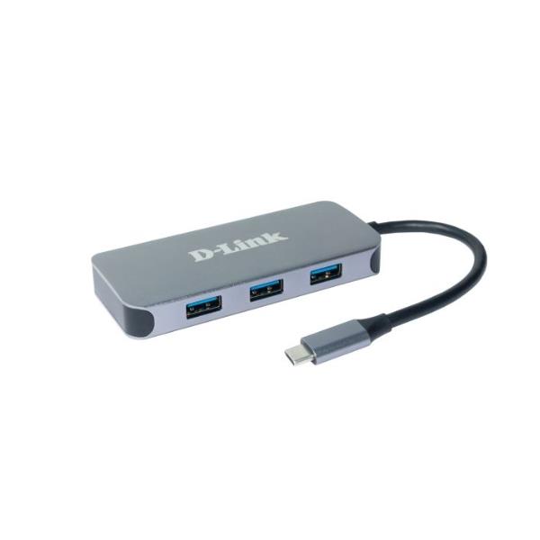 D-Link 6-IN-1 USB-C HUB WITH